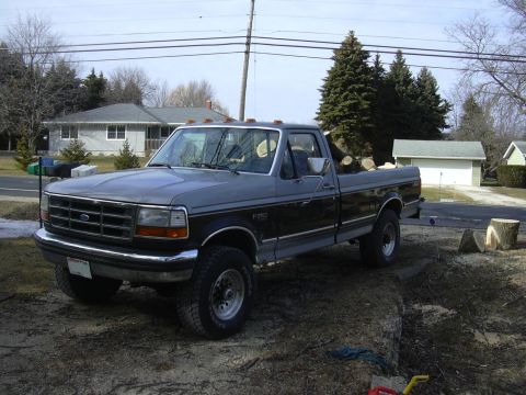 1996 Ford Crown Victoria - This Ford F-Series pickup truck appears to be from the early to mid-1990s.