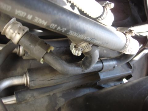 1983 Ford Bronco - i got a few questions on this line it full of cracks but now leaks (i think)