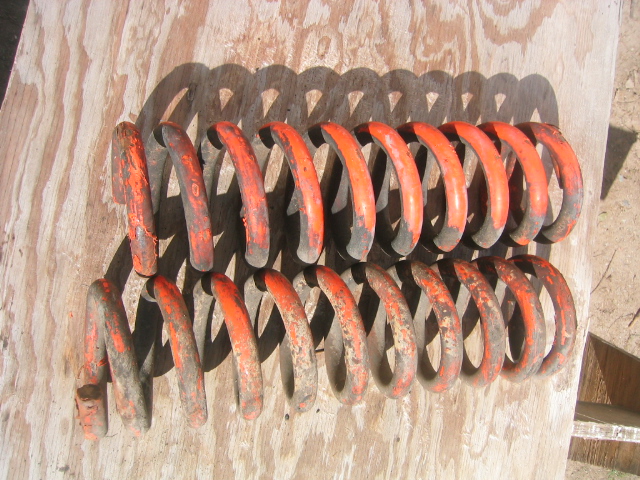 4" Orange powder coat