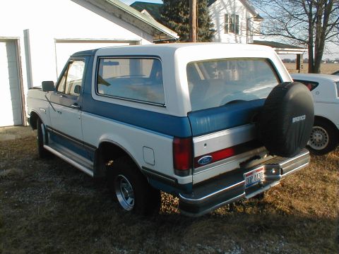 1991 Ford Bronco - Rear Driver Side
