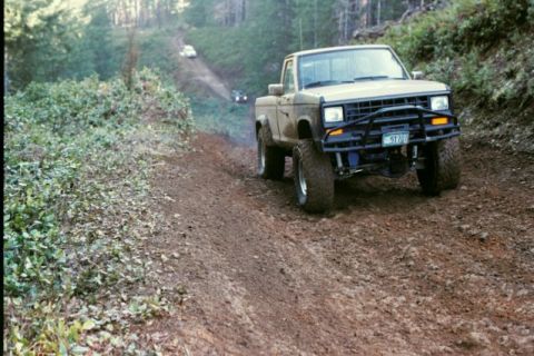 1990 Ford Bronco II - It was a rare, beautiful February day in Oregon.