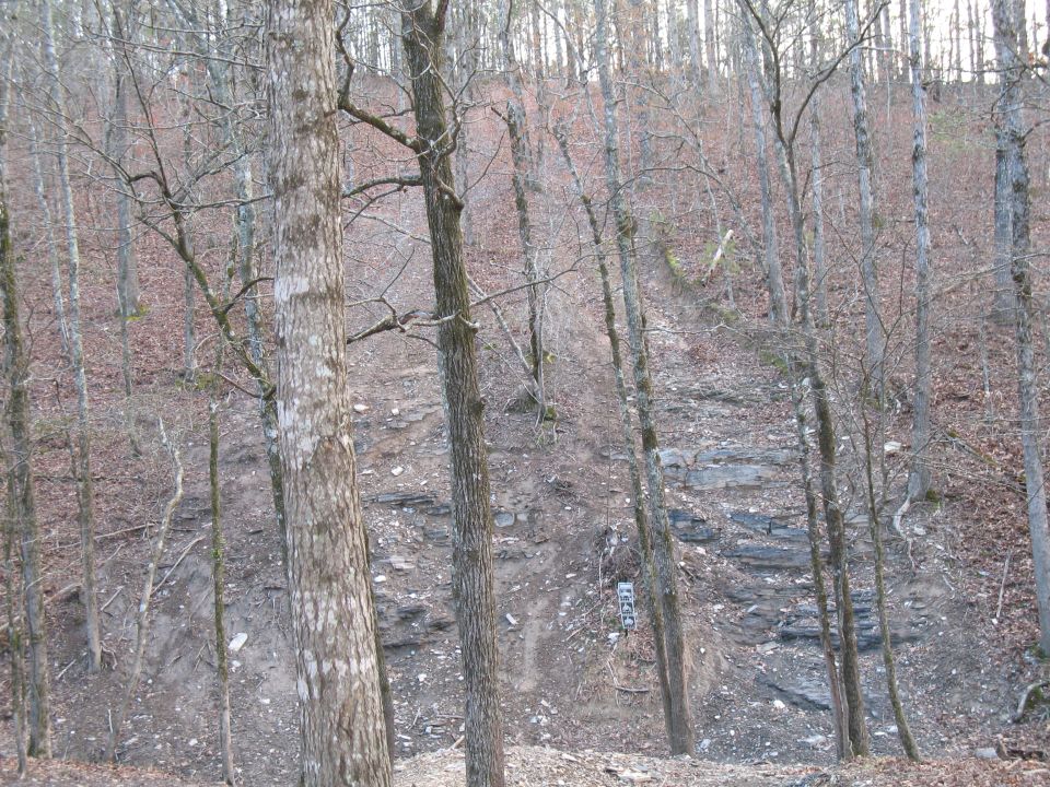 The entrance to Bonus Hill