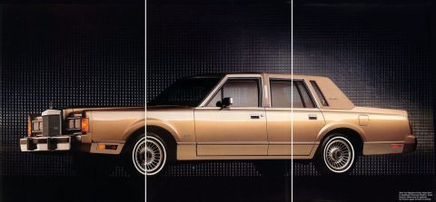1982 Ford Crown Victoria LTD - 1989 Lincoln Town Car Brochure pg2