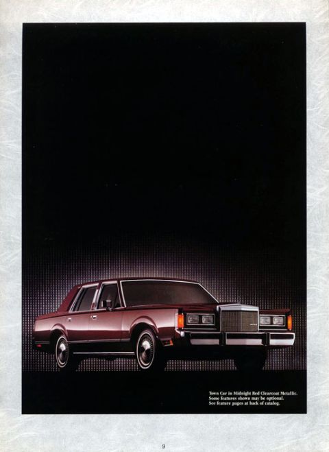 1982 Ford Crown Victoria LTD - 1989 Lincoln Town Car Brochure pg6