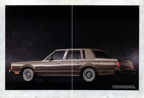 1982 Ford Crown Victoria LTD - 1989 Lincoln Town Car Brochure pg7