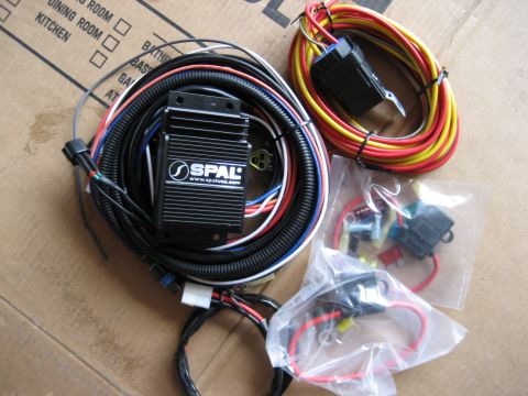 1979 Ford Bronco - Spal variable speed fan controller and secondary Fan relay