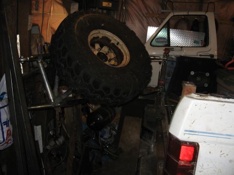 1980 Ford Bronco - Hitch pins pull, and it swings out too (although not as smoothly as I had hoped).