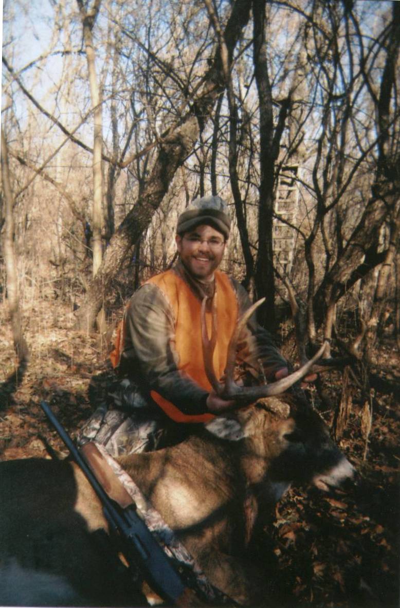 Shot at ~15 yards...through a hole I picked out in the scope somewhere in that brush!