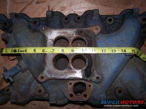 1972 Ford Ranchero - Australian 4bbl/2V intake with choke stove provision
