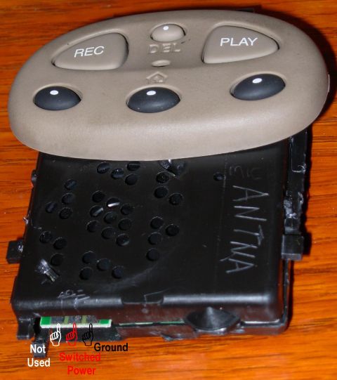 1983 Ford Bronco - Homelink & Voice Recorder from '99 Explorer sun visor I haven't decided what to do with this yet, but it's interesting. I wanted to put it…