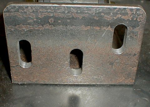 1996 Ford Bronco - The hole pattern is backwards in this picture. Oops!