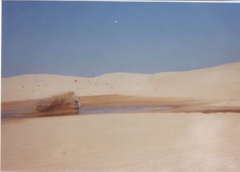 1992 Ford Bronco - water hole