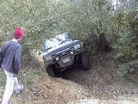 1992 Ford Bronco - climbing