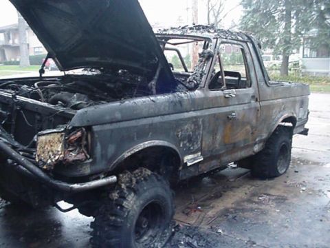 1992 Ford Bronco - gone, that sucked!