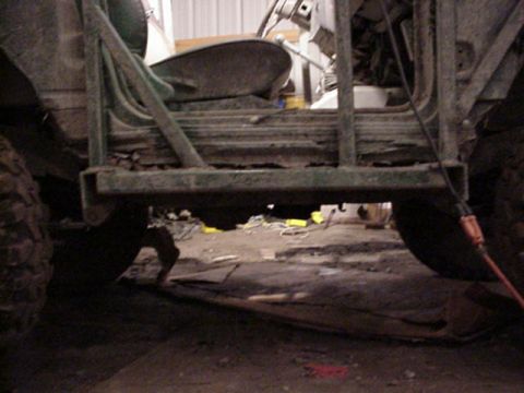 1992 Ford Bronco - clearence with both cases mounted.
