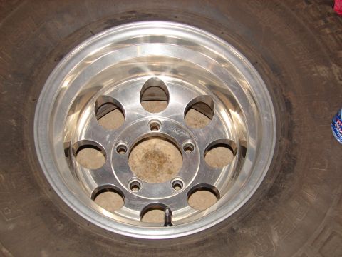 Rim Polishing - 1996 Ford Bronco