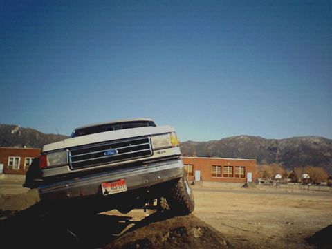 1990 Ford Bronco - seeing how much flex i have