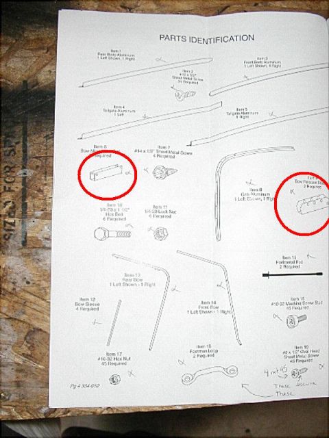 1993 Ford Bronco - This is a diagram of parts identification, not a photo of a vehicle.
