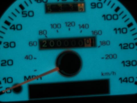 1993 Ford Taurus - 200,000 Miles! (w/o Flash)