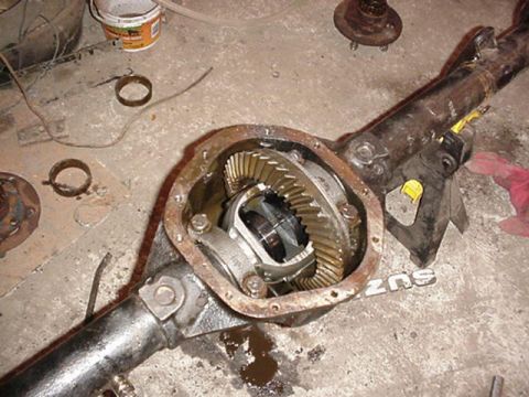 1992 Ford Bronco - reset backlash and its all toghether.
