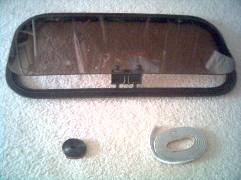 1972 Ford Ranchero - 35" x 17" sunroof should cover that hole, just gotta hope that it seals!