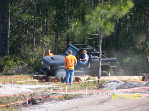 1989 Ford Bronco - A 1989 Ford Bronco tackles an obstacle course during an event in 2007.