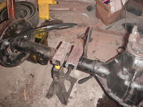 1992 Ford Bronco - the home made perches