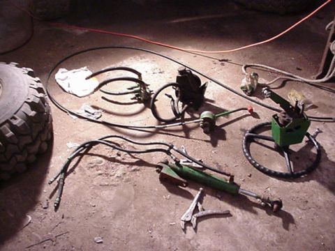 1992 Ford Bronco - junkyard cobine parts!