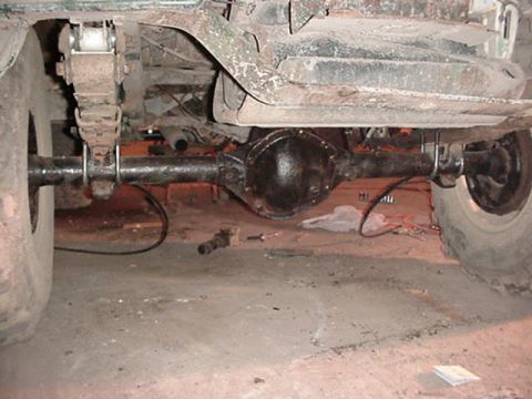 1992 Ford Bronco - dana 44 rear axle