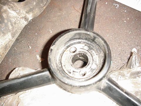 1992 Ford Bronco - will then bolt the middle section of this to the steering shaft of the zuk.