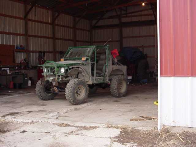 emering after the axles/spring swap is done.  the ram isnt mounted and i still need to do little things like drivelines, brake lines, install front locker, and other misc stuff.
