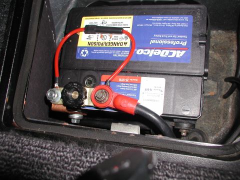 1973 Chevrolet Corvette - Battery