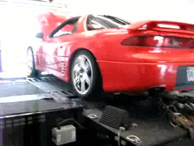 1991 Mitsubishi 3000GT - baseline dyno... car made 191 awhp and 210 awtq... Engine has a boost leak in the blow off valve hose I need to take care off..