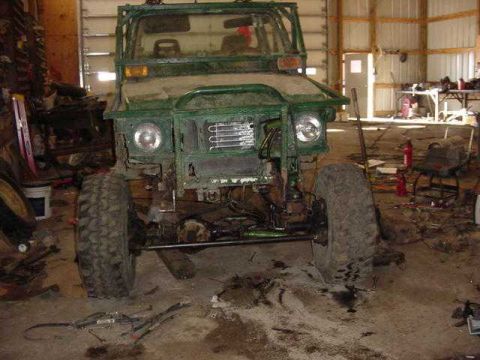 1992 Ford Bronco - front done except for brake lines and locker install