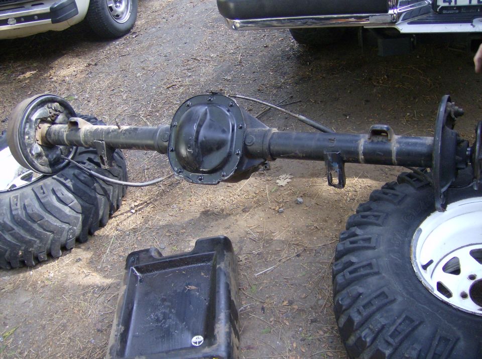 will have to replace the backing plate and brakes on the right side.