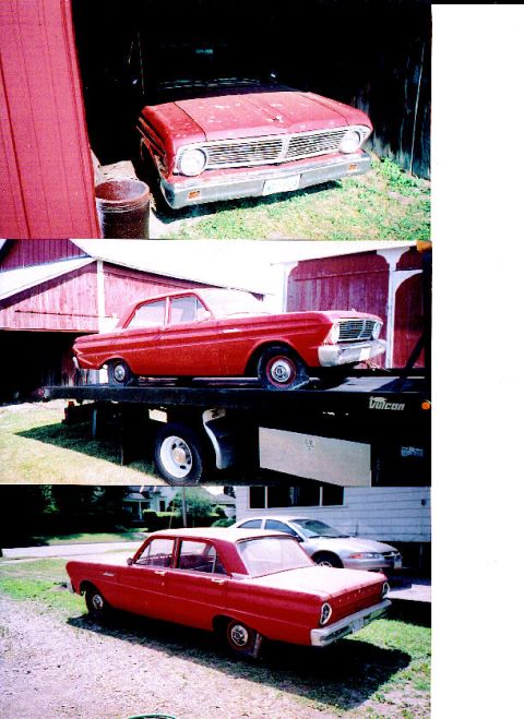 1965 Ford Falcon “old red”