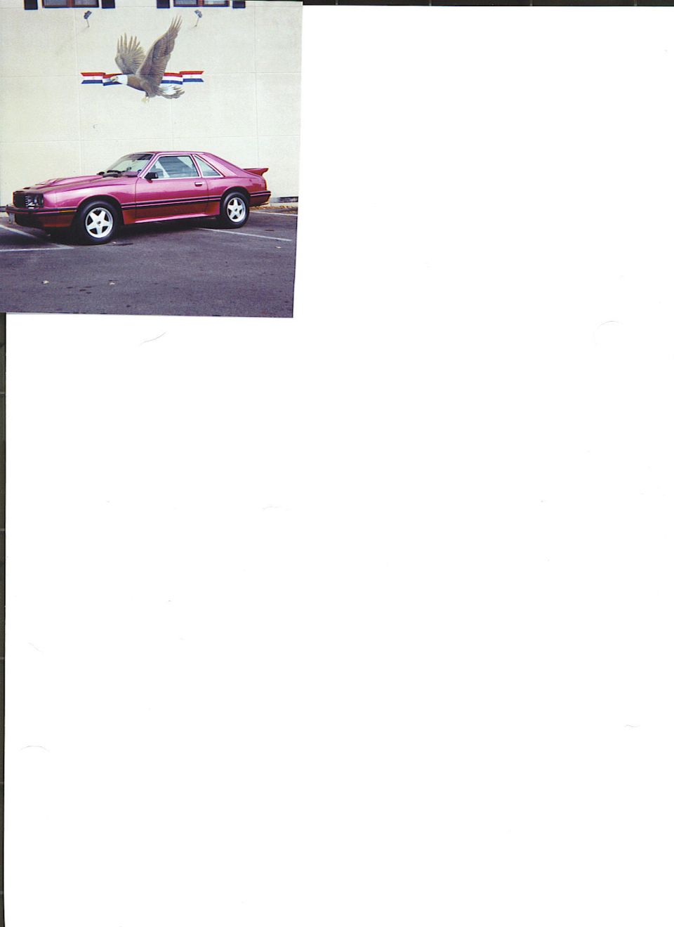 1982 Mercury Capri “Wild Iris Rose”