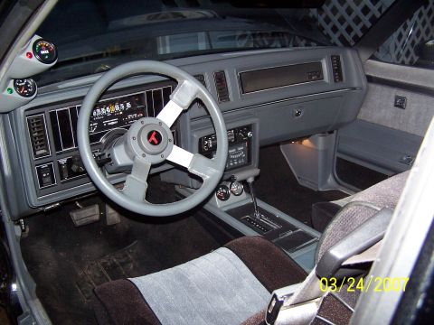 1979 Ford F-150 - Interior view of a car, showing the dashboard, steering wheel, and seats. The date 03/24/2007 is visible.