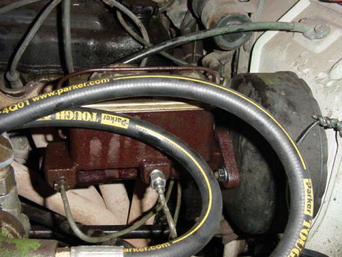 1992 Ford Bronco - again. Good swap, way more fluid movement