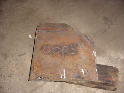 1992 Ford Bronco - skid plate. 1/4"