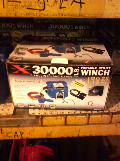 1978 Chevrolet C/K Pickup - Xpedition 30k winch.. looks small and is cheap.. my Ramsey Patriot 15k is HUGE compaired to this one...