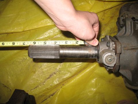 1993 Ford Bronco - Rear C6 Shaft