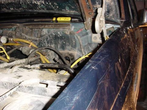 1992 Ford Bronco - removed brake system