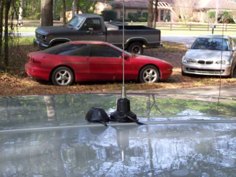 1996 Ford Bronco - CB & XM antennas