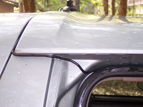 1996 Ford Bronco - CB antenna cable routing