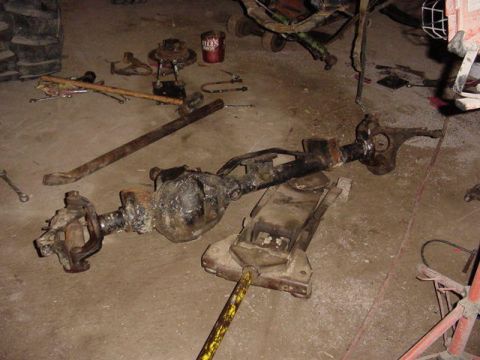 1992 Ford Bronco - repositioning them