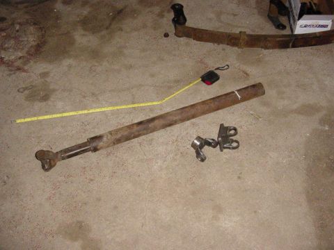 1992 Ford Bronco - making the front shaft