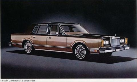 1982 Ford Crown Victoria LTD - 1980 Lincoln Continental