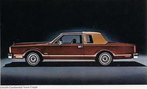 1982 Ford Crown Victoria LTD - 1980 Lincoln Continental Town Coupe