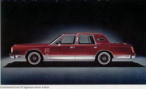 1982 Ford Crown Victoria LTD - 1980 Lincoln Mark VI Signature Series